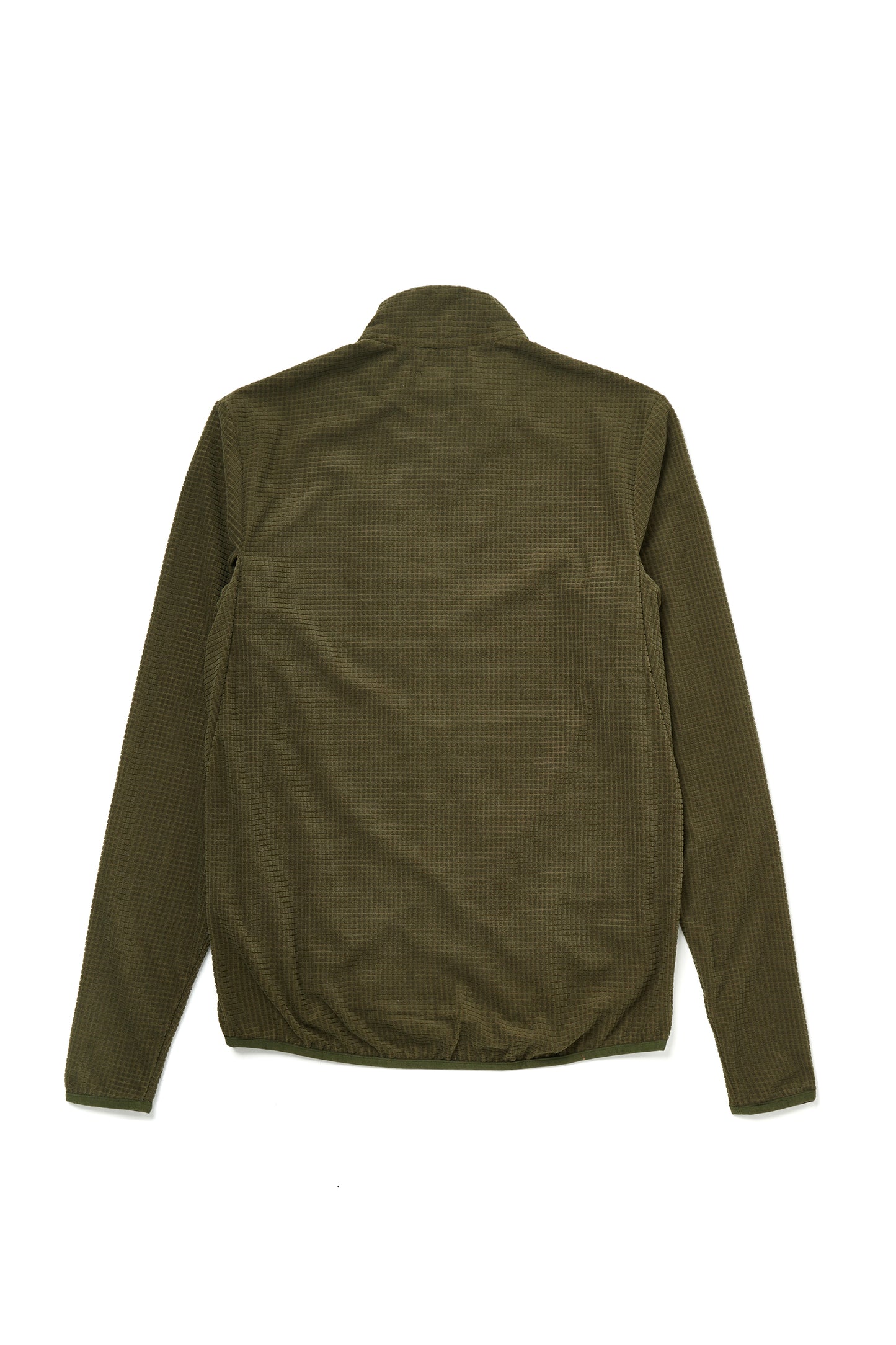 Waffle Tech Zip Up Olive