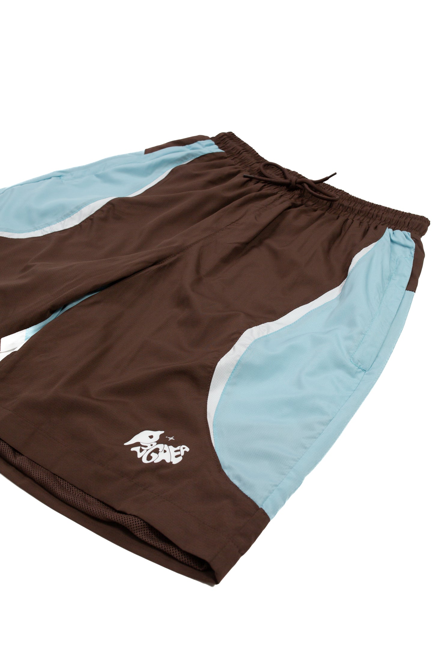 Active Shorts - Brown & Blue