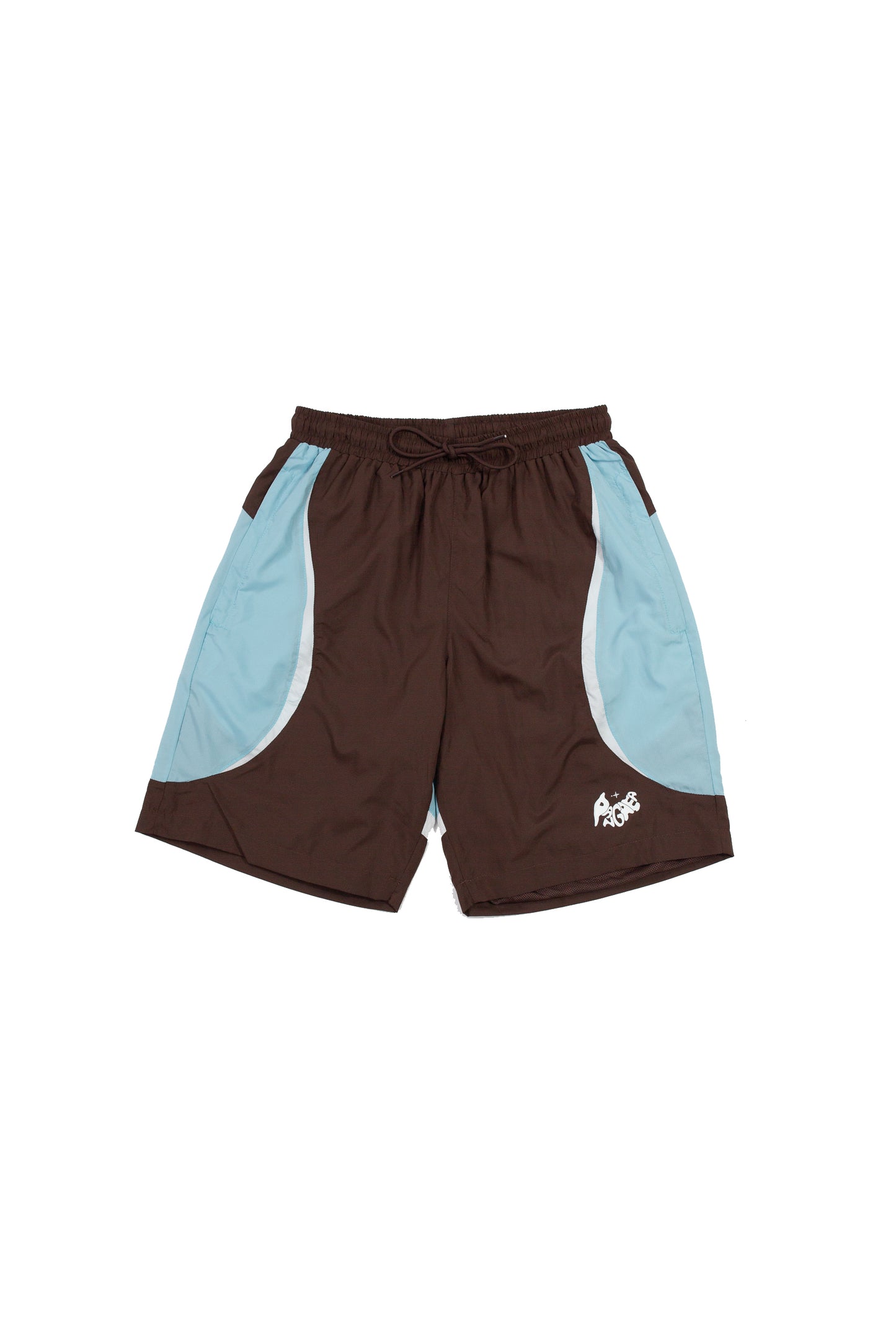 Active Shorts - Brown & Blue