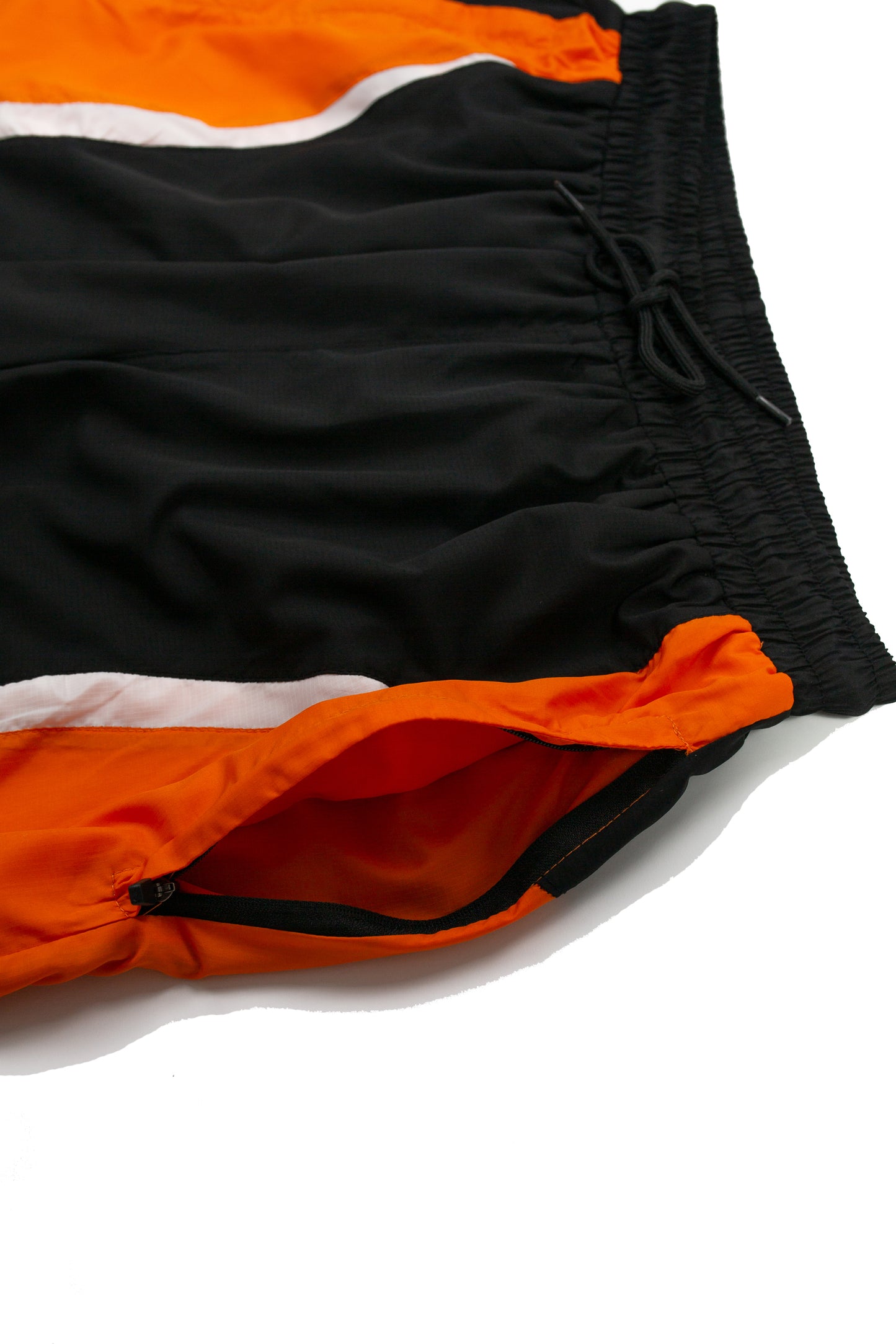 Active Shorts - Black & Orange