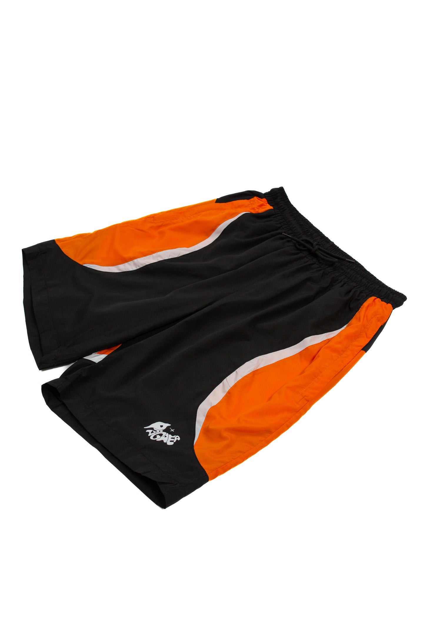 Active Shorts - Black & Orange