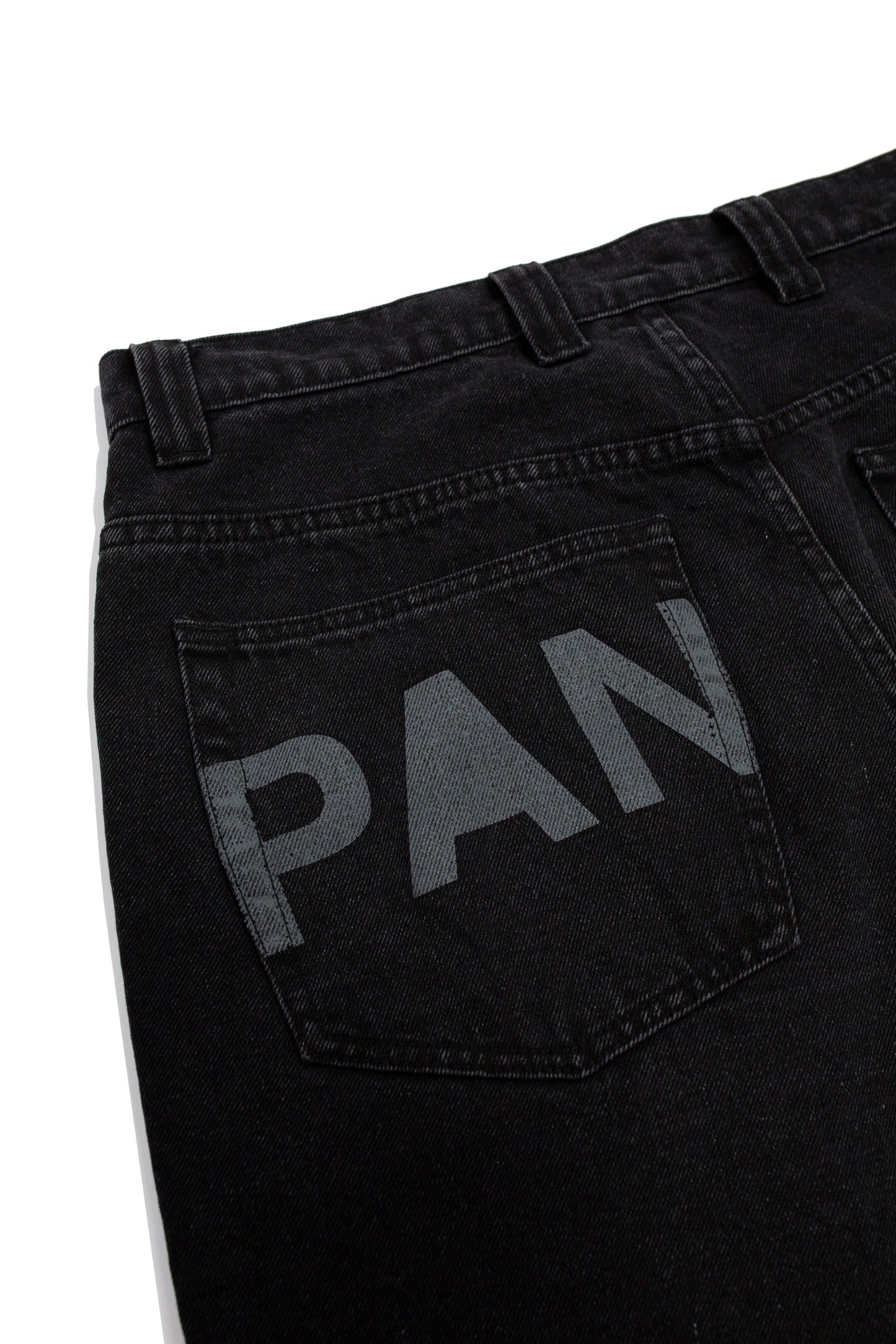 Denim Pants - Black Wash