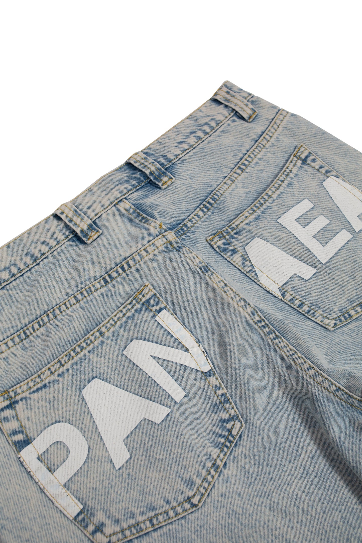 Denim Pant - Acid Wash