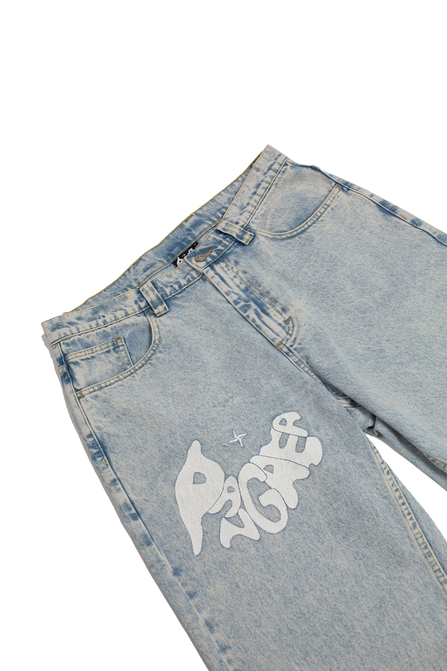 Denim Pant - Acid Wash