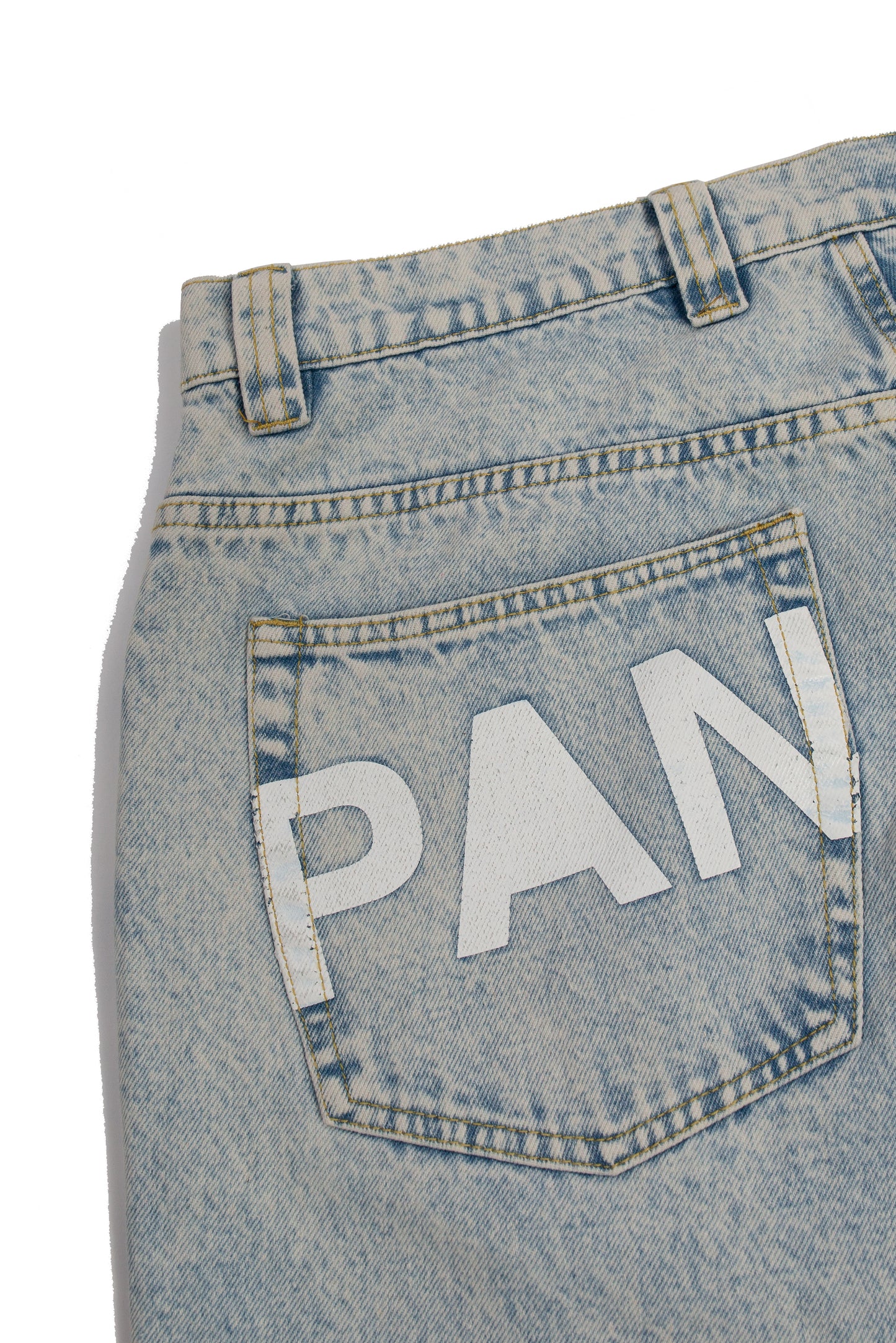 Denim Pant - Acid Wash