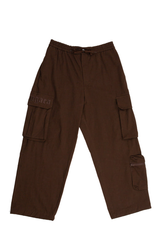 Triple Pocket Cargo Pant / Brown