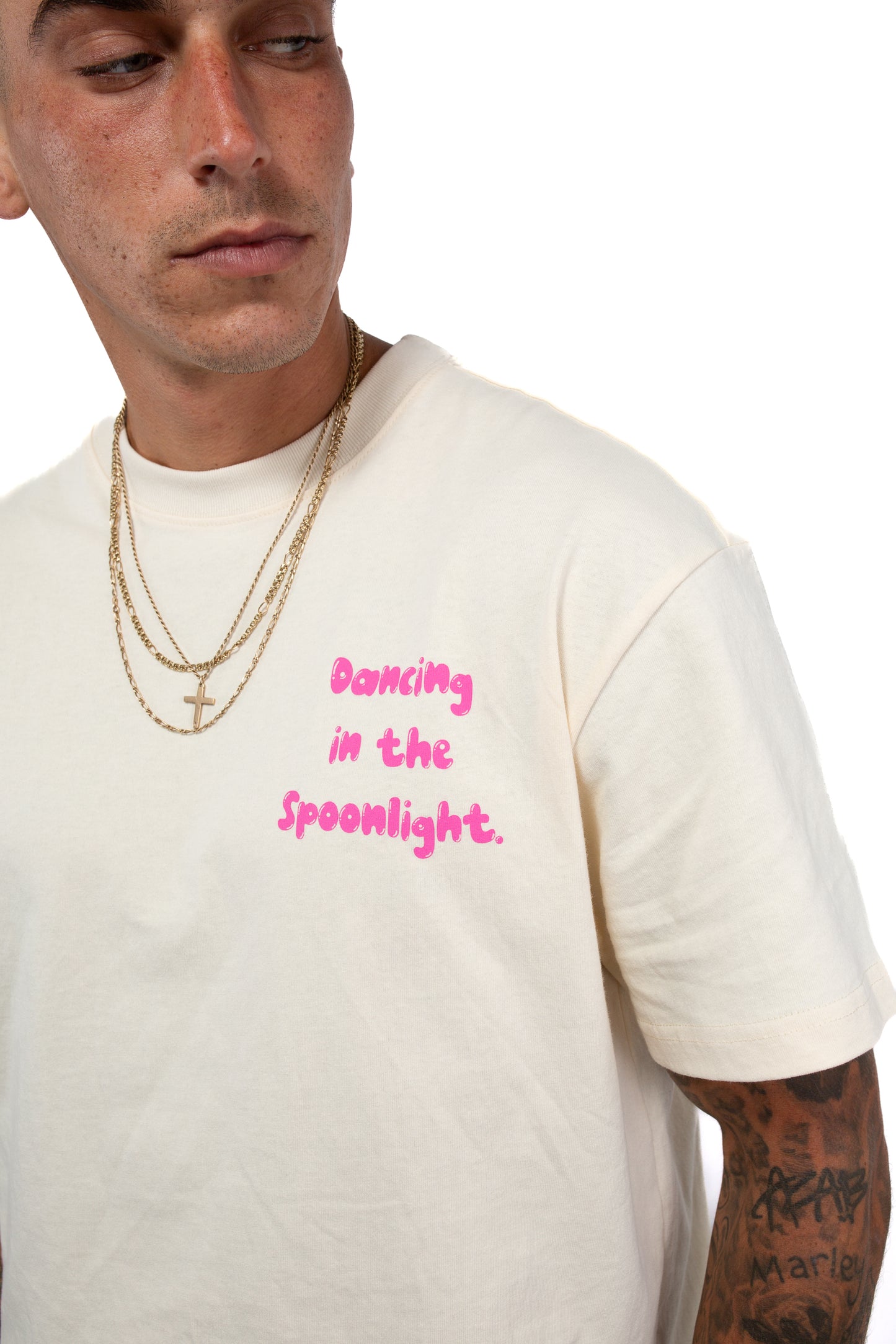 Dancing in the Spoon Light Tee - Sand