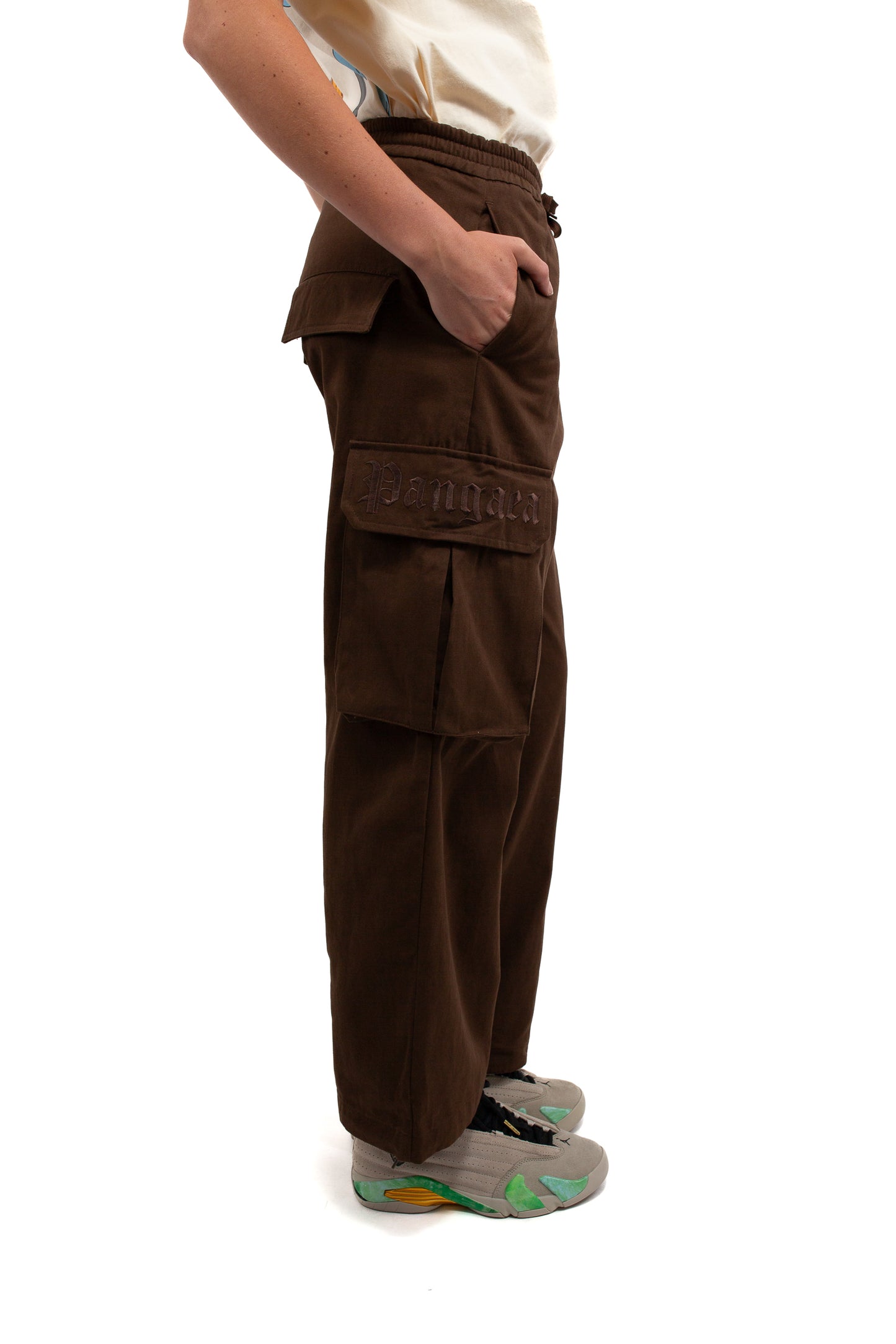 Triple Pocket Cargo Pant / Brown