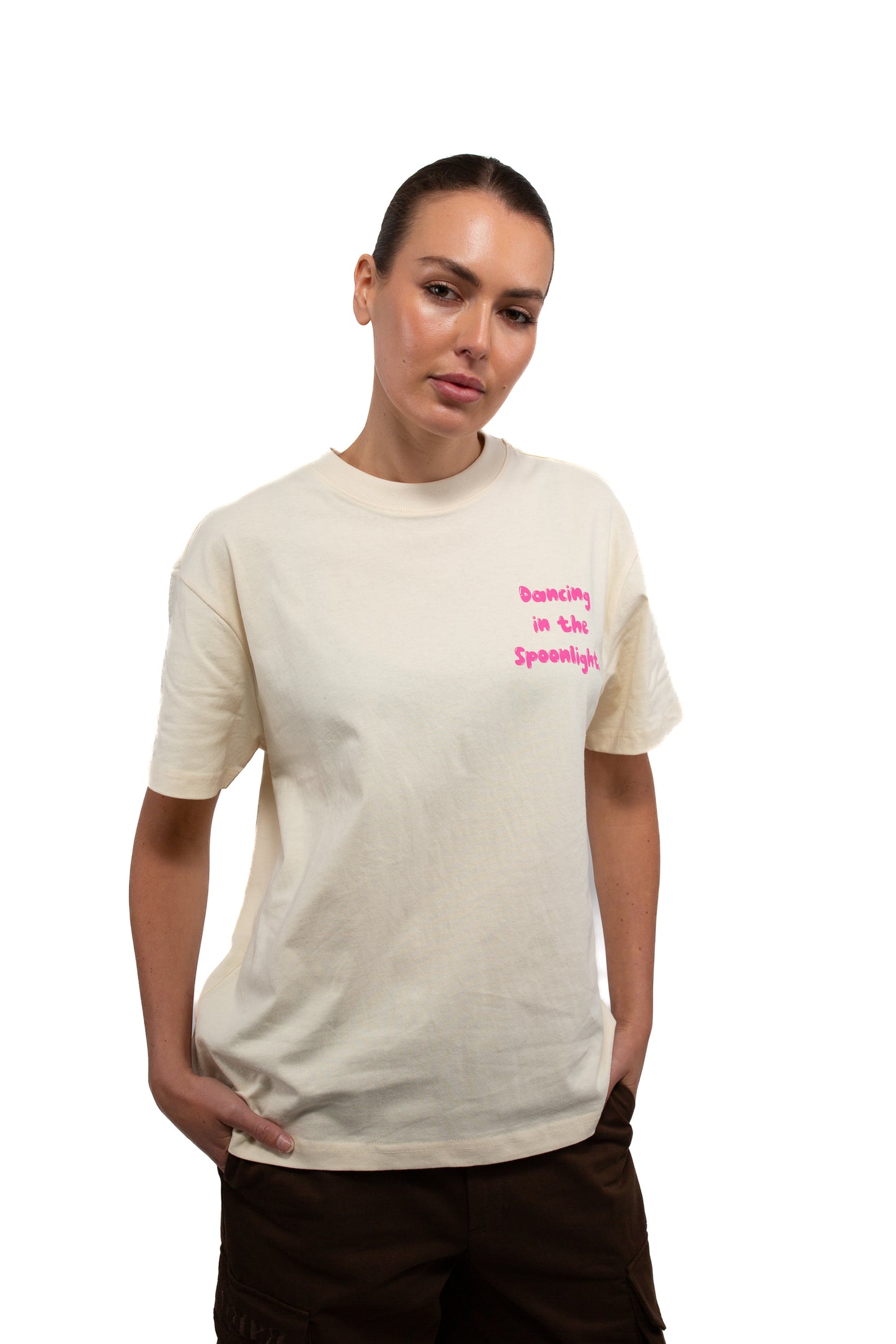 Dancing in the Spoon Light Tee - Sand