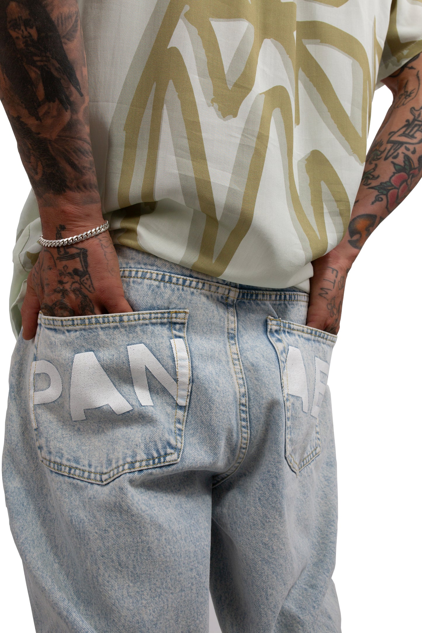 Denim Pant - Acid Wash