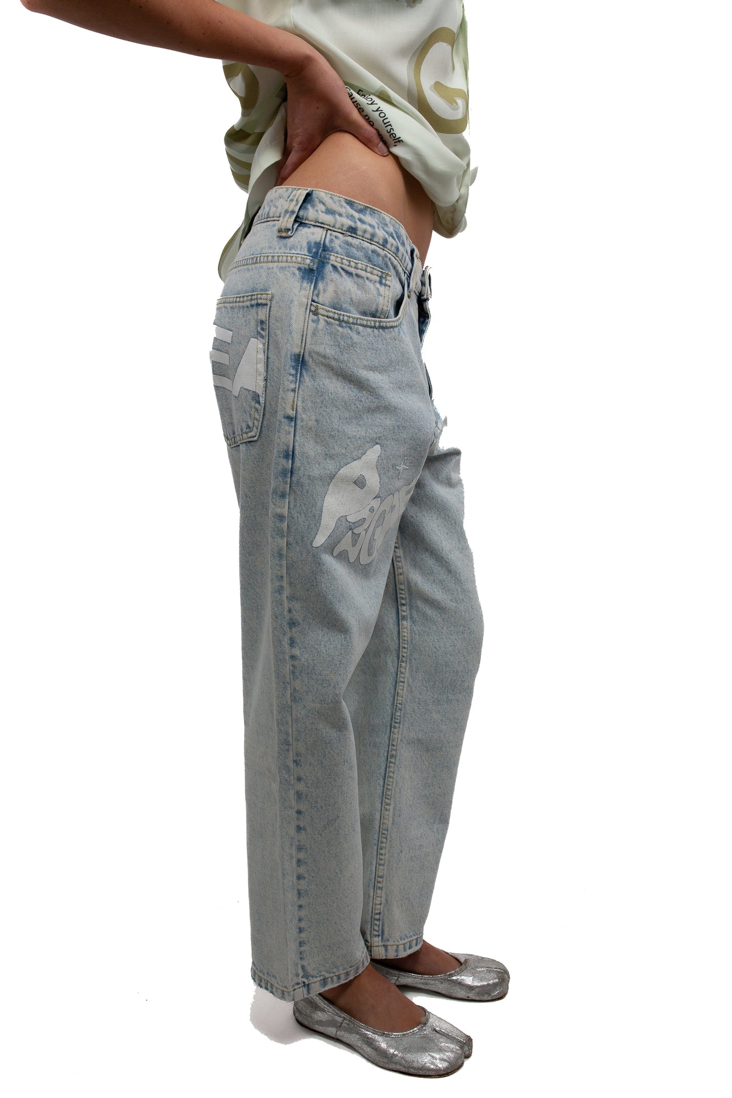 Denim Pant - Acid Wash