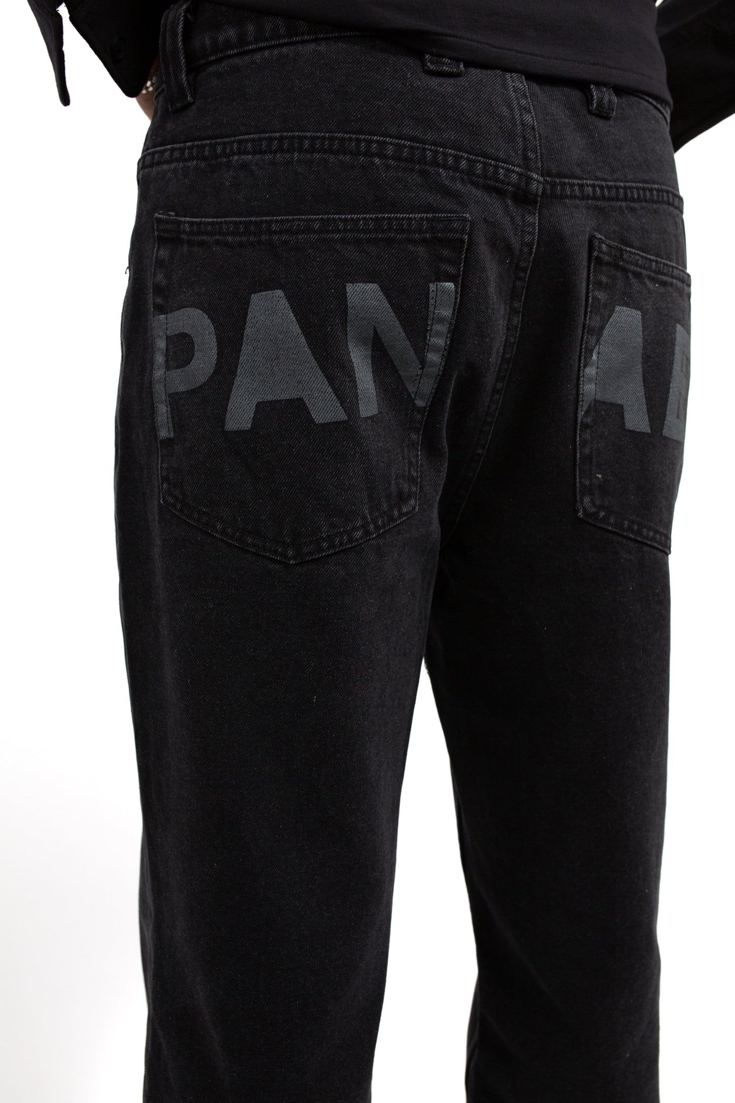 Denim Pants - Black Wash